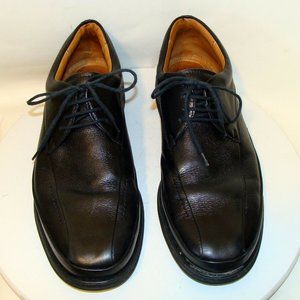 PUSH FOOTWEAR MENS BLACK LEATHER SHOES SIZE 11.5 D